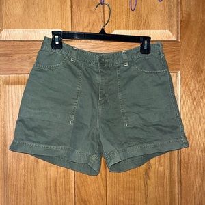 Riveted by Lee shorts in army green color. Super comfy and modest